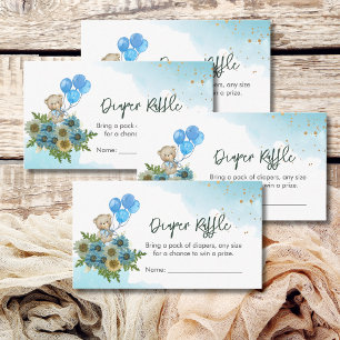 Tarjeta De Recepción Juego de pañales que podemos esperar boho arcoiris