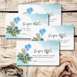 Tarjeta De Recepción Juego de pañales que podemos esperar boho arcoiris