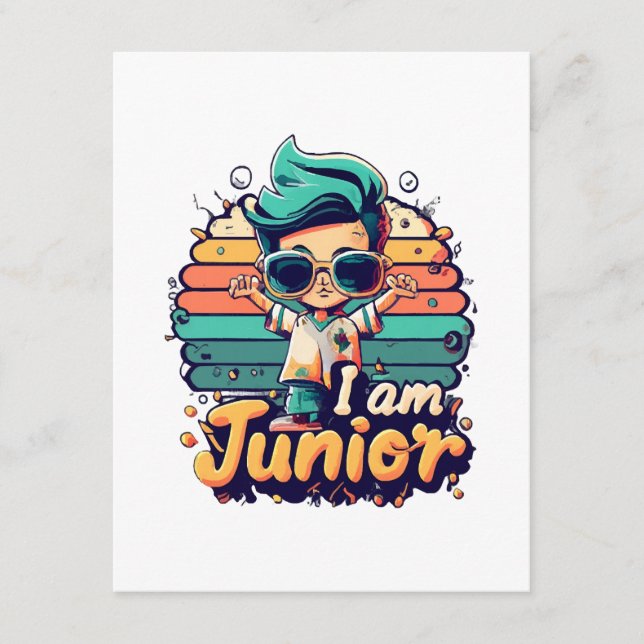 Tarjeta De Recepción Junior (Anverso)