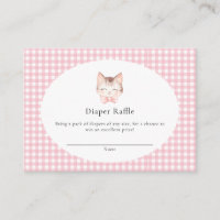 Kitty Cat Pink Purr-fect Baby Girl Baby Shower