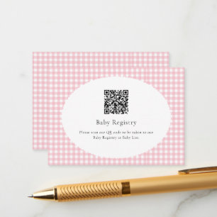 Tarjeta De Recepción Kitty Cat Pink Purr-fect Baby Girl Baby Shower