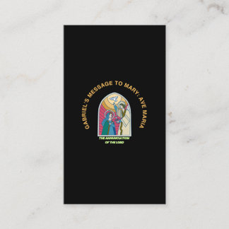 Tarjeta De Recepción La Anunciación del Señor