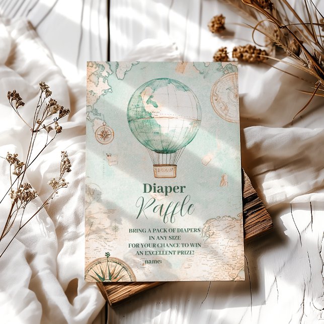 Tarjeta De Recepción La aventura espera el género Diapper Neutral Raffl (Subido por el creador)