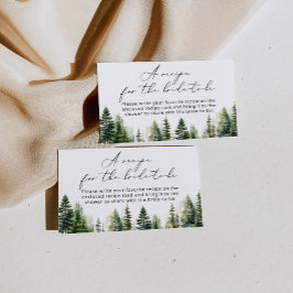 Tarjeta De Recepción La aventura espera Receta rústica para la novia