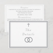 La Boda Católica Refinada de Plata y Blanco