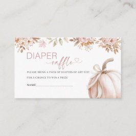 Tarjeta De Recepción La calabaza acuática está en camino de la ducha de