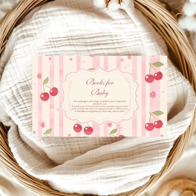 Tarjeta De Recepción La cereza de Coquette única en los mejores libros  (Subido por el creador)