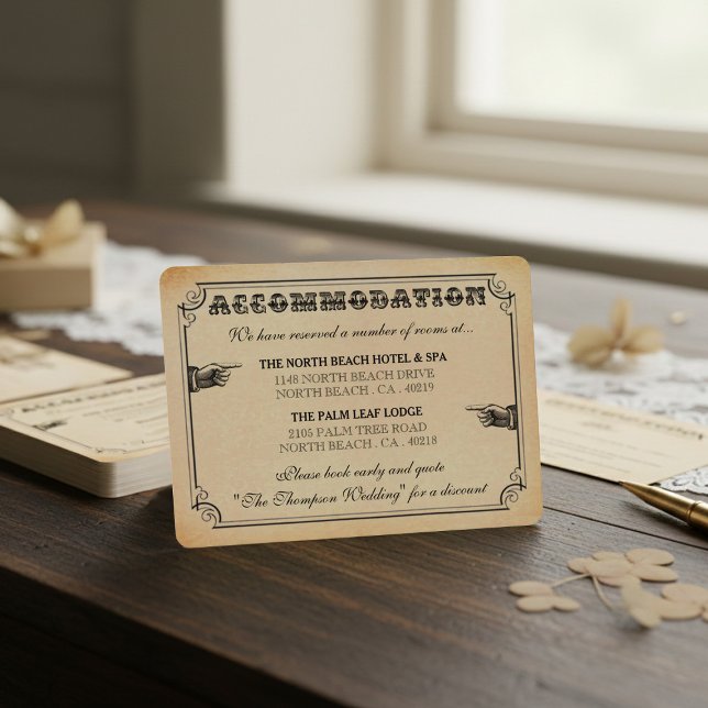 Tarjeta De Recepción La Colección de Boda Steampunk Victoriana (Subido por el creador)