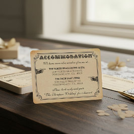Tarjeta De Recepción La Colección de Bodas Steampunk Victoriana