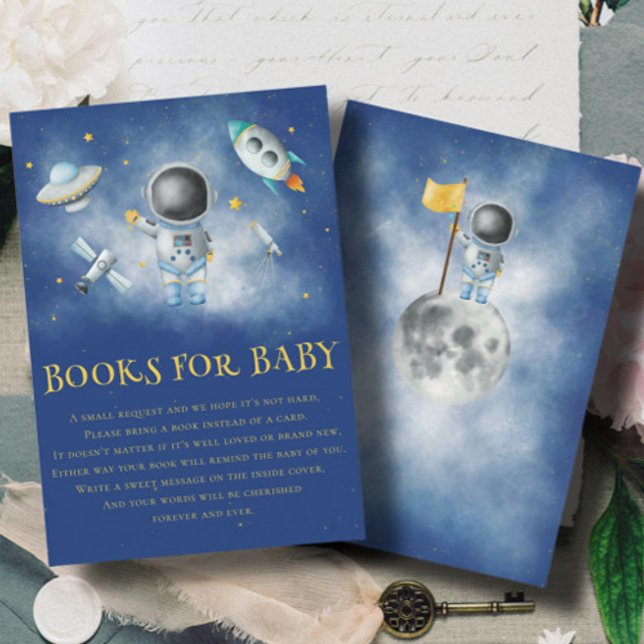 Tarjeta De Recepción La estrella del cohete Space Astronaut Boy Books f (Subido por el creador)