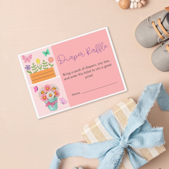 Tarjeta De Recepción La mariposa pequeña es su manera de hacer un rosa  (Subido por el creador)