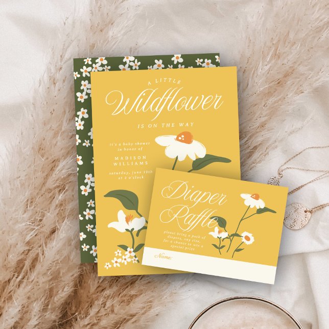 Tarjeta De Recepción La naturaleza moderna: El bebé de flores silvestre (Subido por el creador)