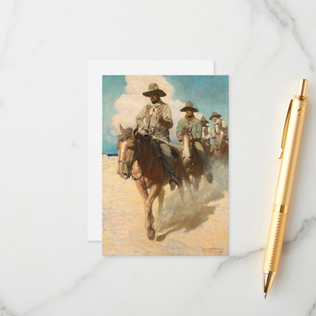 Tarjeta De Recepción La pequeña postura comenzó en su viaje (Anverso/Reverso In Situ)