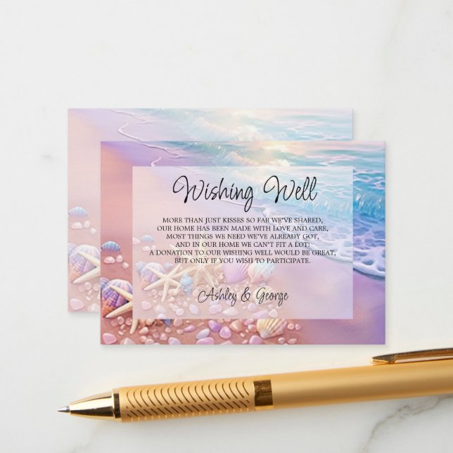 Tarjeta De Recepción La playa del Sunset, muy agradable (Anverso/Reverso In Situ)