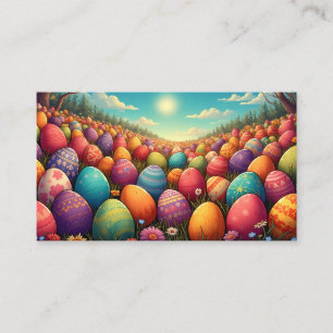 Tarjeta De Recepción La tierra mágica de Pascua