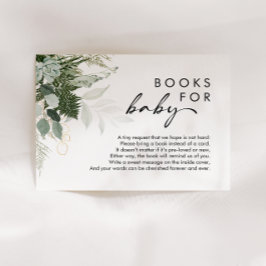 Tarjeta De Recepción La vegetación moderna y los libros de oro para los