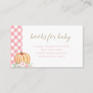 Tarjeta De Recepción Láminas Baby Shower Floral Plaid Bots para bebé