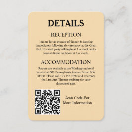 Tarjeta De Recepción Lantern Sage Green Boho Design Wedding