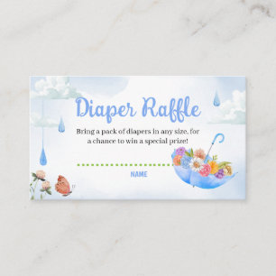 Tarjeta De Recepción Las duchas de abril traen flores de mayo Raffle de