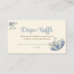 Tarjeta De Recepción Las duchas de abril traen flores de mayo Raffle de