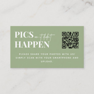 Tarjeta De Recepción Las fotos modernas de los Bodas o no sucedió con e