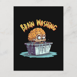 Tarjeta De Recepción Lavado de cerebro