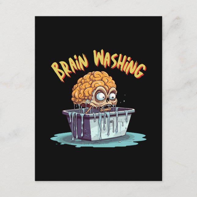 Tarjeta De Recepción Lavado de cerebro (Anverso)