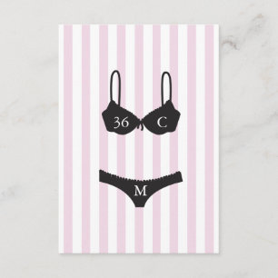 Tarjeta De Recepción Lavendar y White Stripes Partida Bachelorette