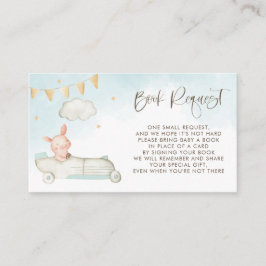 Tarjeta De Recepción Lechón en la solicitud de libro Baby Shower de coc