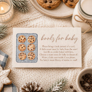Tarjeta De Recepción Libritos de Panadería Little Cookie In The Oven pa