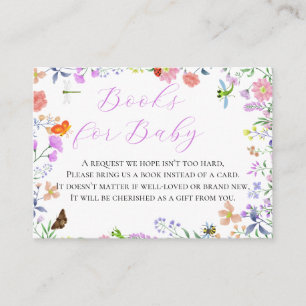Tarjeta De Recepción Libritos Little Love Bug para Bebé