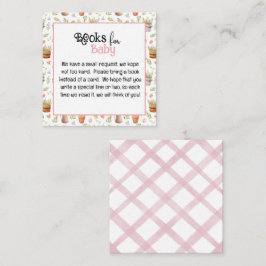 Tarjeta De Recepción Libro de bebé de cosecha local