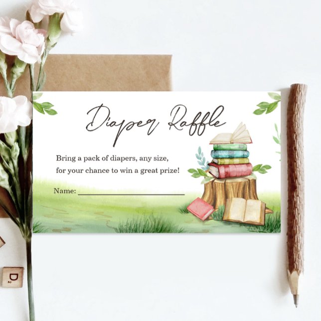 Tarjeta De Recepción Libro de historias Baby Shower Nuevo capítulo Diap (Subido por el creador)