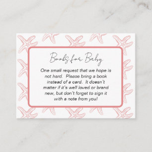 Tarjeta De Recepción Libro de regalos para baby shower "Te veo pronto"