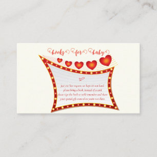 Tarjeta De Recepción Libro de solicitud para Baby Shower Little Secret