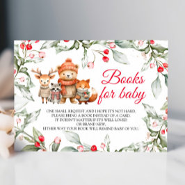 Tarjeta De Recepción Libro de vegetación para bebés de animales de Wood