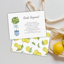 Libro Solicitado para Baby Shower del Limonero