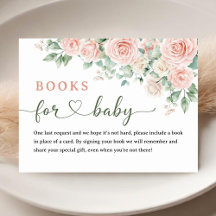 Libros Baby Shower De Rosa Rosada Para El Gabinete