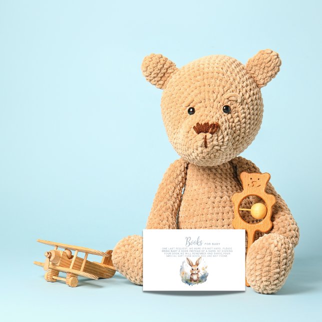 Tarjeta De Recepción LIBROS Baby Shower Neutrales para el género conyug (Subido por el creador)