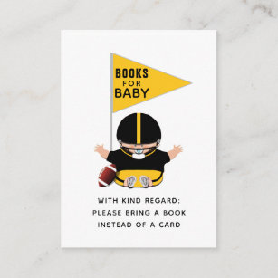 Tarjeta De Recepción Libros Baby Shower Para Bebés