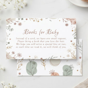 Tarjeta De Recepción Libros Botánicos de Eucalipto Verde Salvia para Be