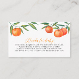 Tarjeta De Recepción Libros "cortados" de clementine para Baby Shower