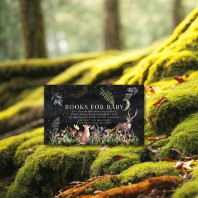 Tarjeta De Recepción Libros de animales boscosos encantados para bebés (Subido por el creador)