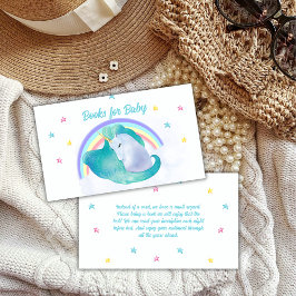 Tarjeta De Recepción Libros De Arcoiris De Pastel Star Unicornio Para B