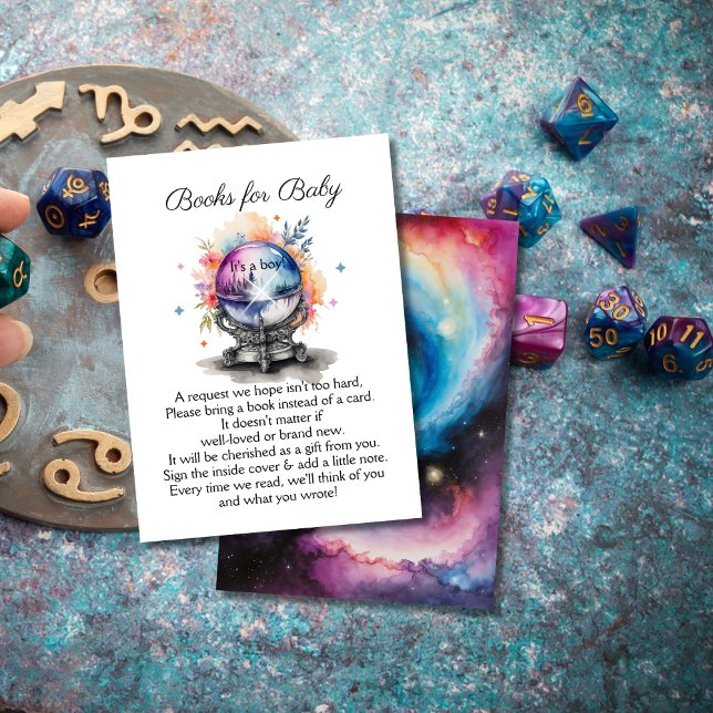 Tarjeta De Recepción Libros de Astrología Celestial de Crystal Ball par (Subido por el creador)