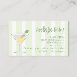 Tarjeta De Recepción Libros de baby shower de Tini One para bebé
