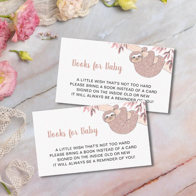 Tarjeta De Recepción Libros De Baby Shower En Leche Rosa Para Bebé (Subido por el creador)