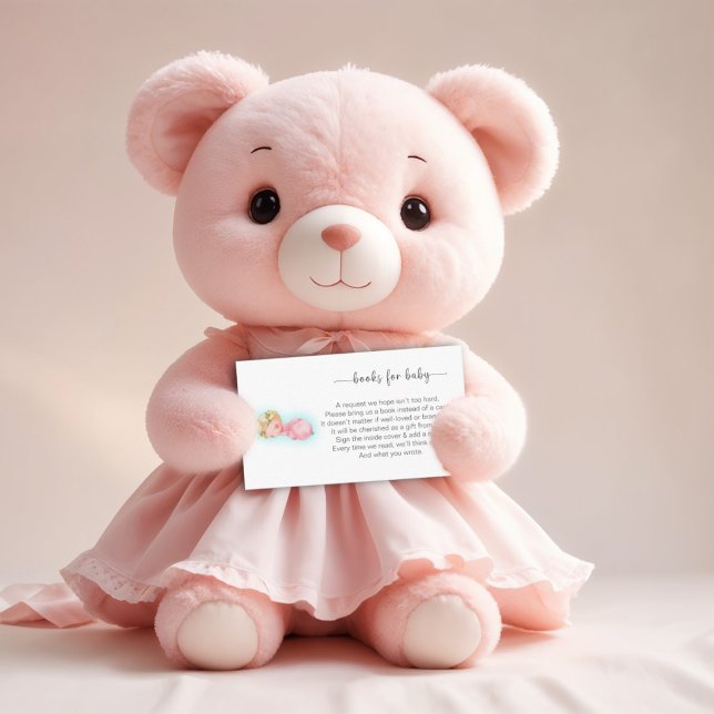 Tarjeta De Recepción Libros de Baby Shower para bebé (Subido por el creador)