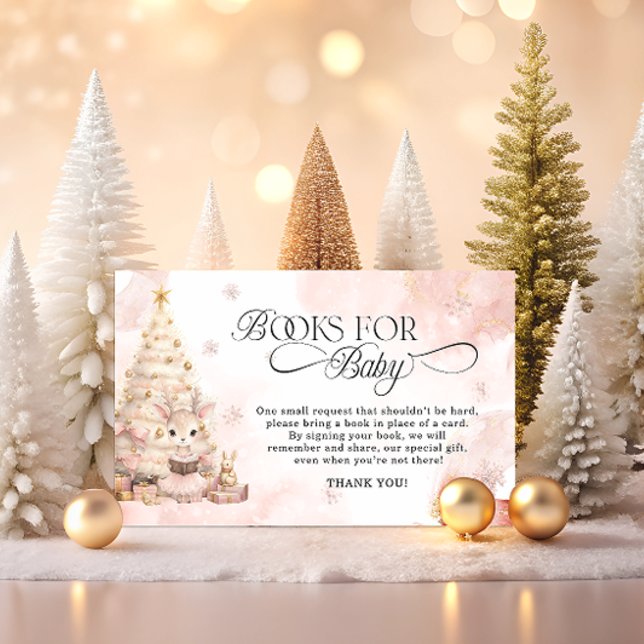 Tarjeta De Recepción Libros De Baby Shower Para Bebé De Invierno (Subido por el creador)