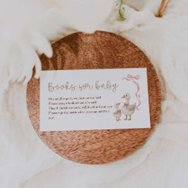 Tarjeta De Recepción Libros De Baby Shower Para Bebés